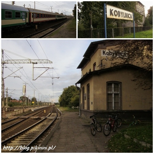 Dworzec kolejowy w Kobylnicy